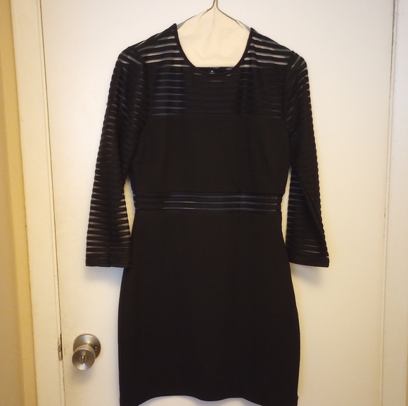 Lulus Perfect Mesh Bodycon Dress Size Medium - Picture 3 of 10